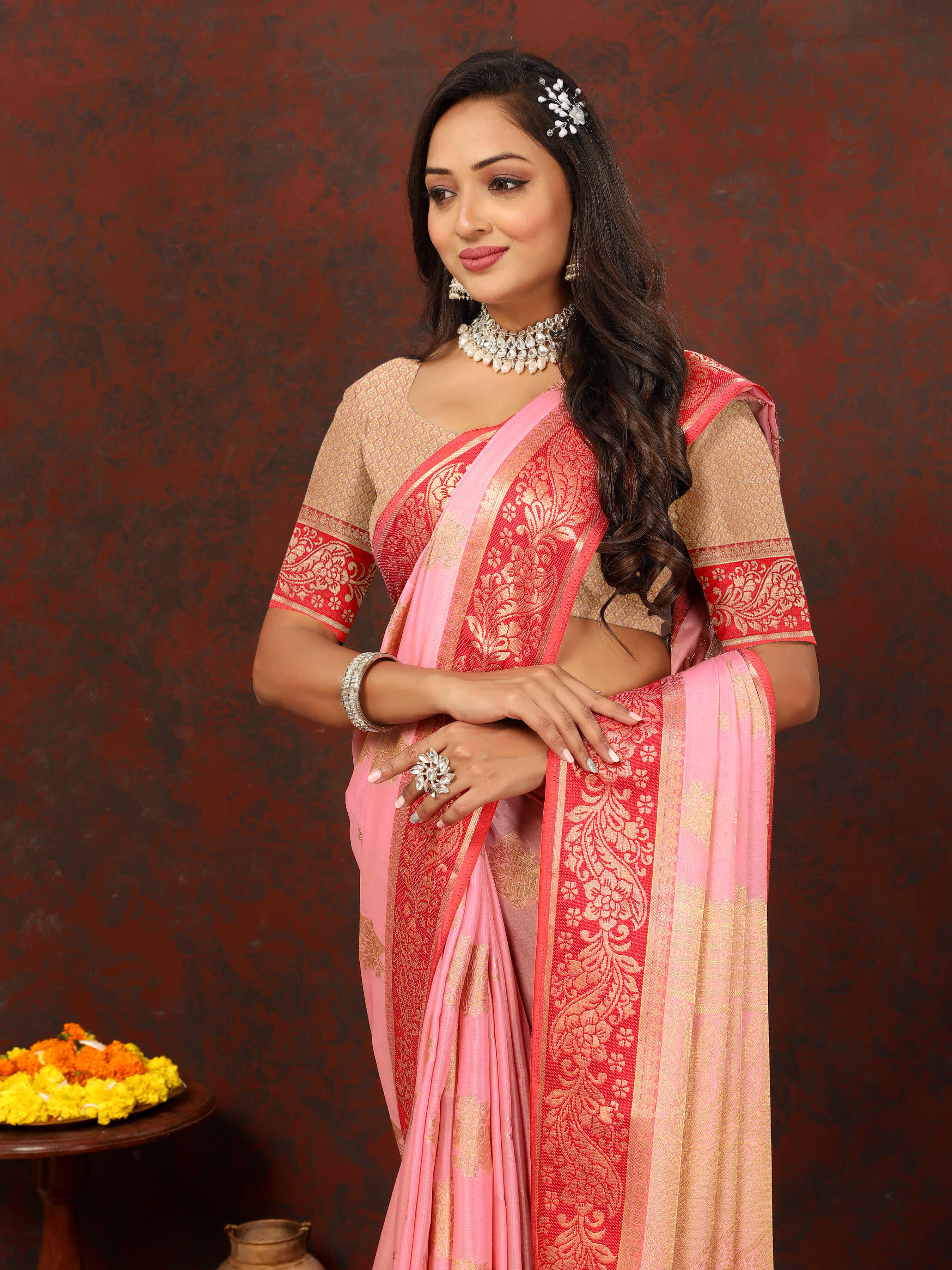 Pink_Soft_Cotton_With_Zari_Weaving_Design_And_Rich_Zari_Weaving_Pallu_Saree