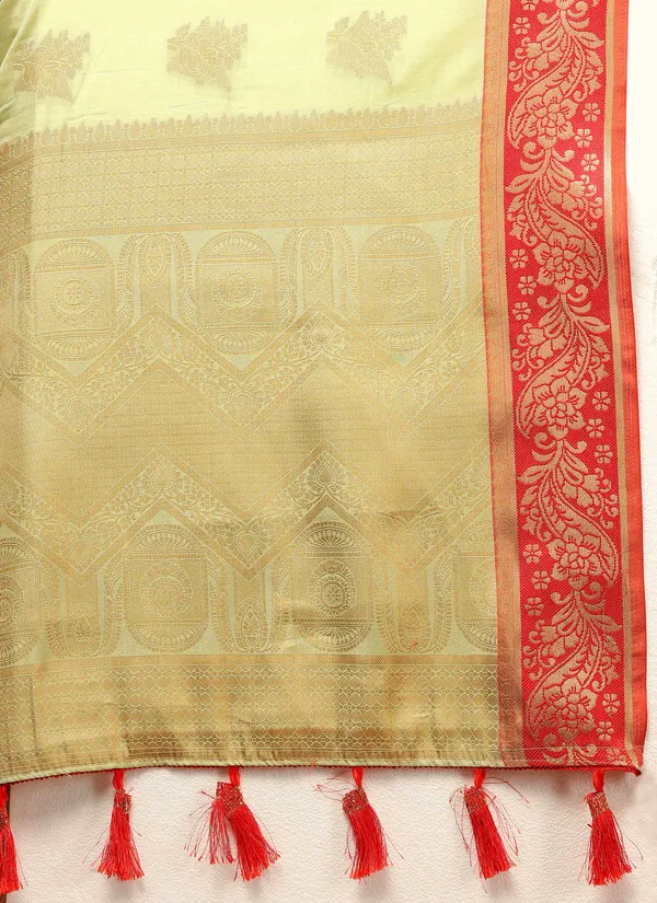 Pista_Green_Soft_Cotton_With_Zari_Weaving_Design_And_Rich_Zari_Weaving_Pallu_Saree