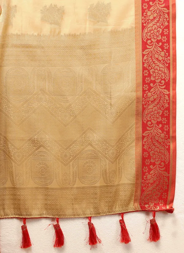 Orange_Soft_Cotton_With_Zari_Weaving_Design_And_Rich_Zari_Weaving_Pallu_Saree