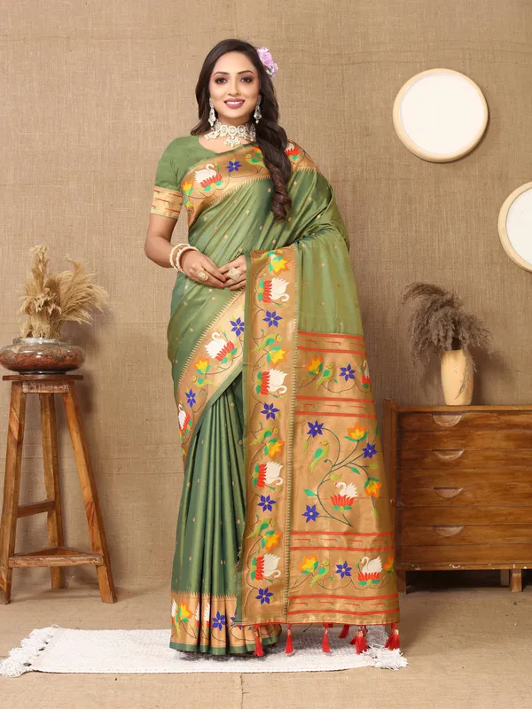 Royal_Blue_Soft_Paithani_Silk_With_Meenakari_Weaving_Design_And_Rich_Meenakari_Weaving_Pallu_Saree