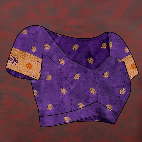 Navy_Blue_Soft_Paithani_Silk_With_Copper_Zari_Weaving_Motifs_And_Rich_Zari_Weaving_Pallu_Saree