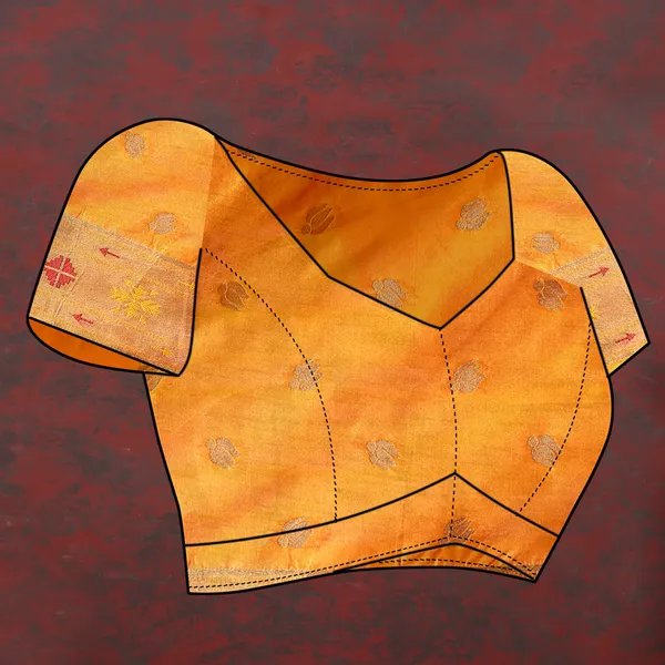 Orange_Soft_Paithani_Silk_With_Gold_Zari_Weaving_Motifs_And_Rich_Zari_Weaving_Pallu_Saree