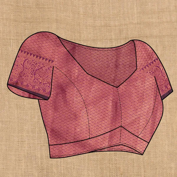 Majenta_Soft_Katan_Silk_With_Copper_Zari_Weaving_Design_And_Rich_Zari_Weaving_Pallu_Saree