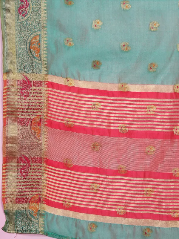 Sky_Blue_Soft_Organza_Silk_With_Meenakari_Weaving_Motifs_And_Zari_Weaving_Pallu_Saree