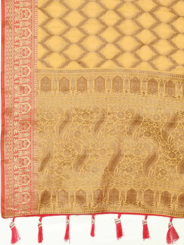 Yellow_Soft_Katan_Silk_With_Zari_Weaving_Design_And_Rich_Zari_Weaving_Pallu_Border_Saree