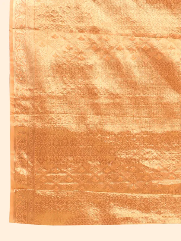 Orange_Organza_Silk_With_Beautiful_Gold_Zari_Weaving_With_Rich_Pallu_Saree