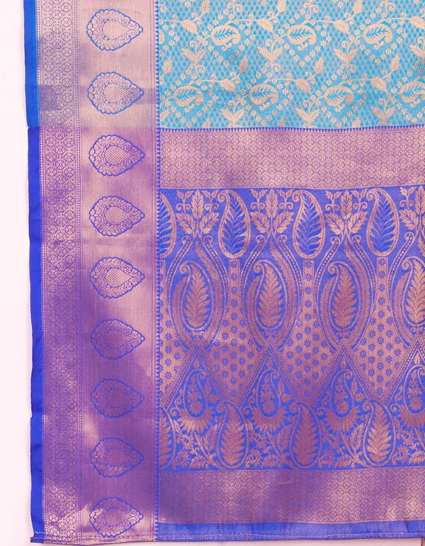 Sky_Blue_Lichi_Silk_With_Beautiful_Gold_And_Silver_Zari_Weaving_With_Rich_Pallu_Saree