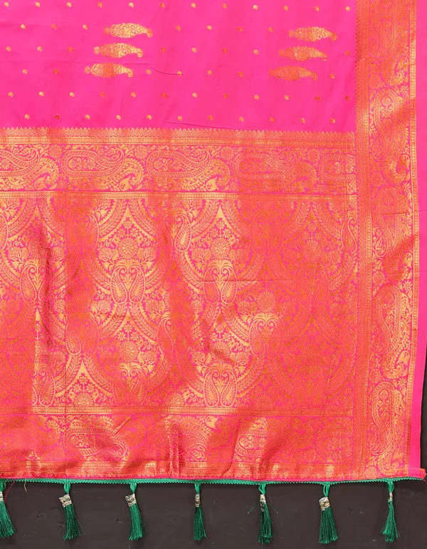 Pink_Soft_Silk_With_Copper_Zari_Weaving_Design_And_Rich_Zari_Weaving_Pallu_Saree