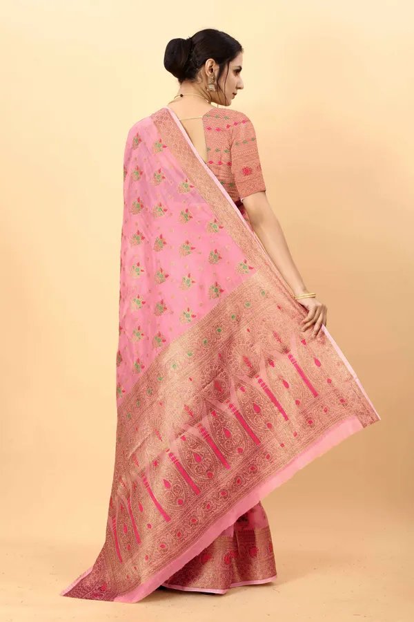 Pink_Amazing_Ethnic_Wear_Silk_Blended_Chanderi_Traditional_Saree