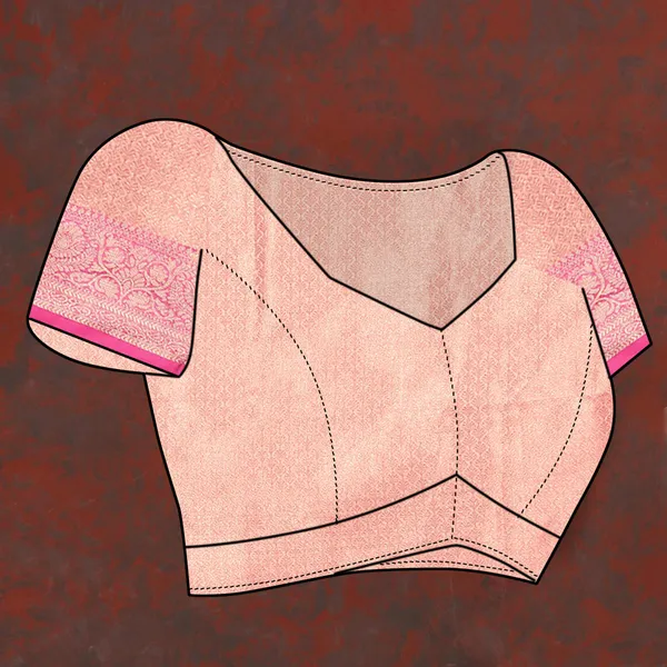 Pink_Soft_Organza_Silk_With_Meenakari_Weaving_Design_Pallu_Saree