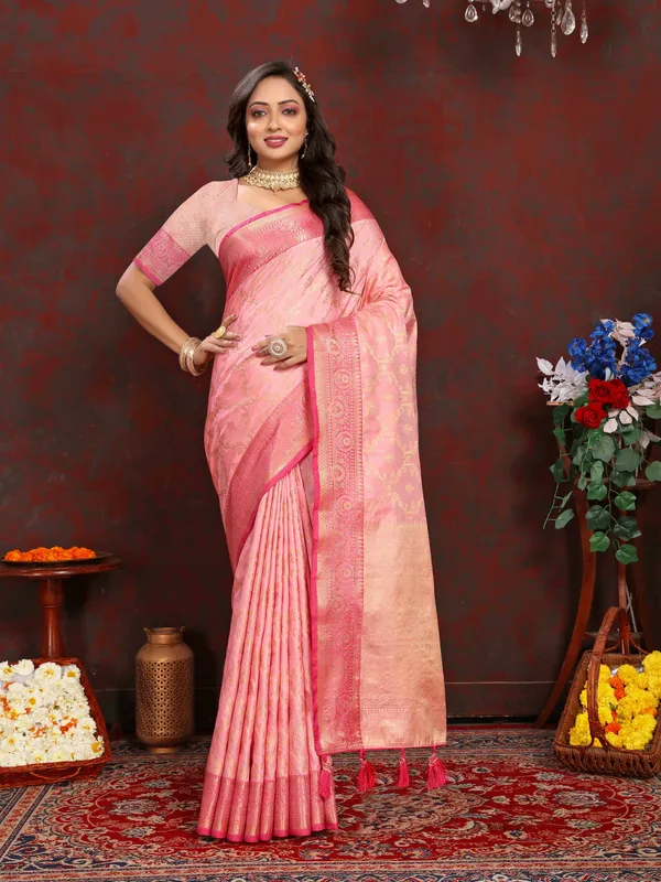 Pink_Soft_Katan_Silk_With_Zari_Weaving_Design,_Rich_Zari_Weaving_Pallu_Saree