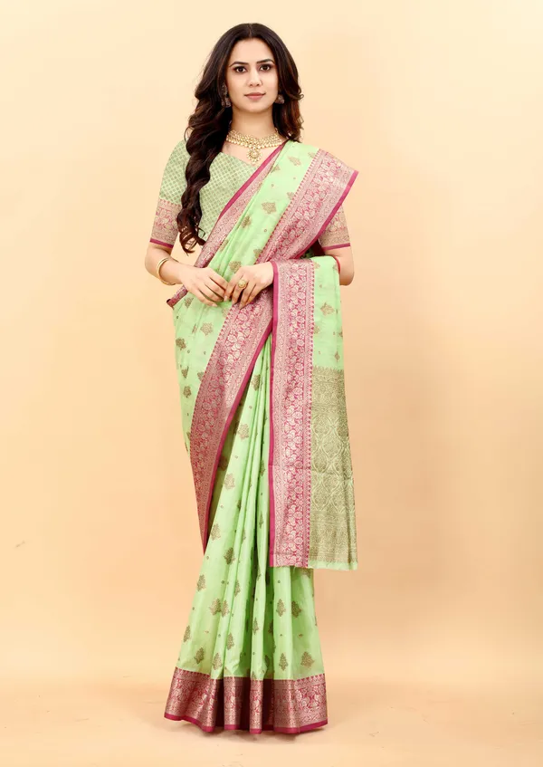 Pista_Amazing_Ethnic_Wear_Silk_Traditional_Saree