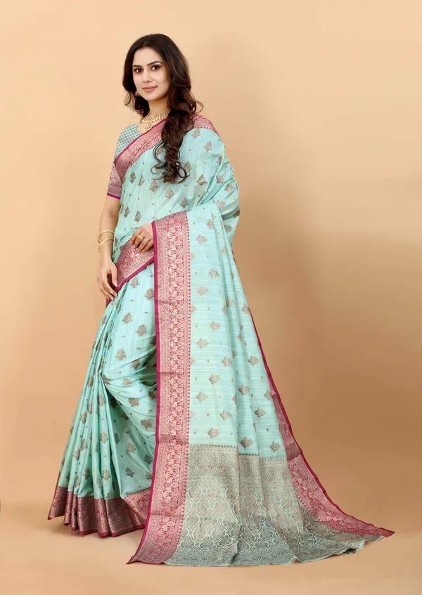 Sky_Blue_Amazing_Ethnic_Wear_Silk_Traditional_Saree
