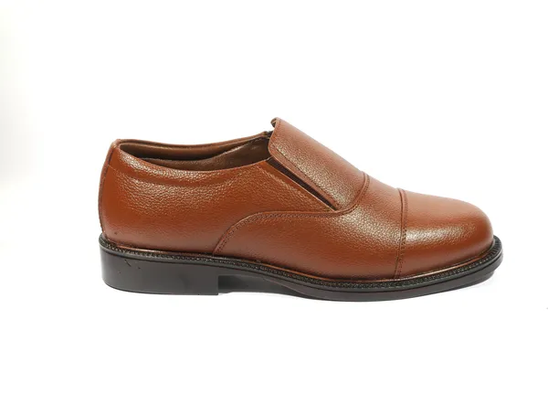 Brown_Leather_Police_Slip_On_Shoes_For_Men