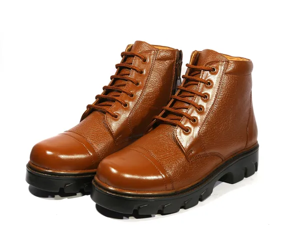 Tan_Leather_Police_Boots_For_Men