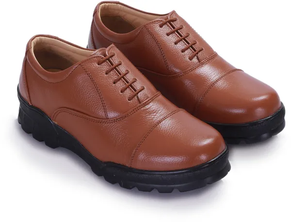 ICEBULL_LEATHER_JEF067_TAN_FORMAL_POLICE_SHOES_Corporate_Casuals_For_Men
