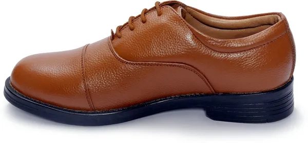 ICEBULL_LEATHER_JEF067_TAN_FORMAL_POLICE_SHOES_Corporate_Casuals_For_Men