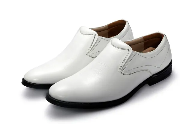 White_Leather_Party_Wear_Shoes_For_Men