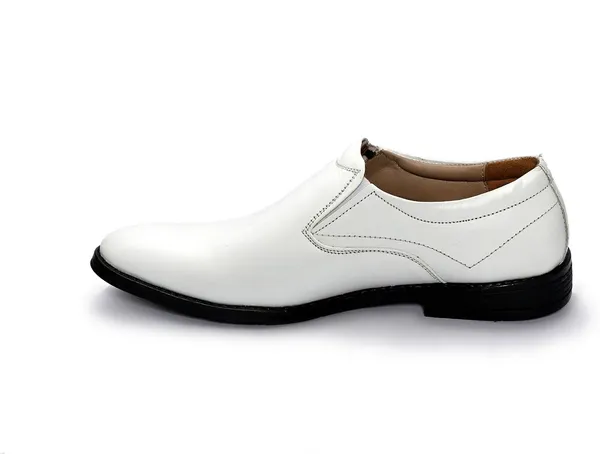 White_Leather_Party_Wear_Shoes_For_Men