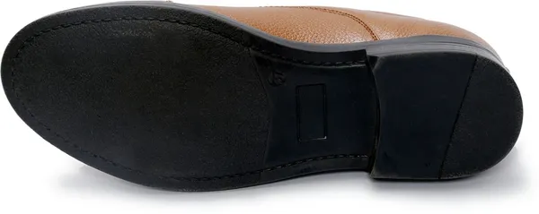Brown_Genuine_Leather_Police_Oxford_Shoes_For_Women