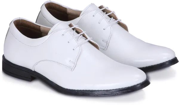 White_Leather_Derby_Shoes_For_Men