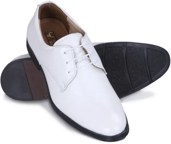 White_Leather_Derby_Shoes_For_Men