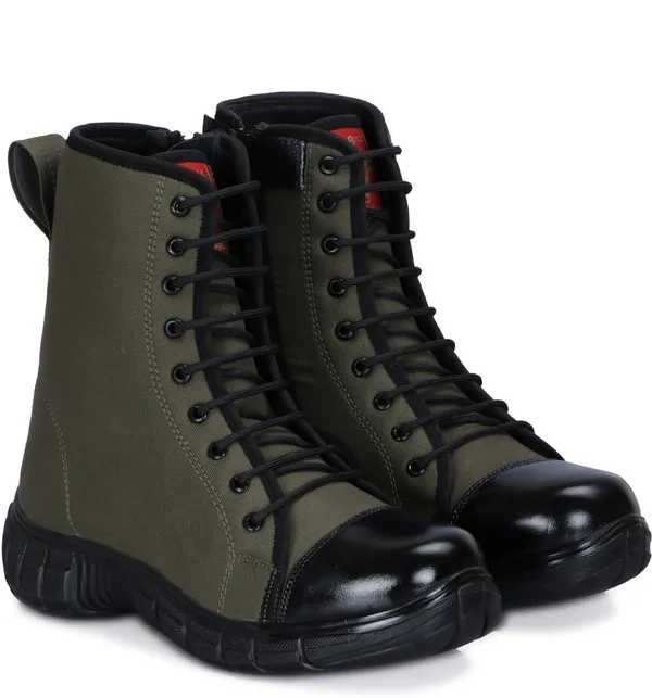 Green_Leather_Boots_For_Men