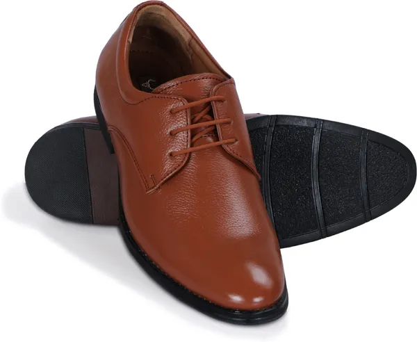 Tan_Leather_Derby_Shoes_For_Men