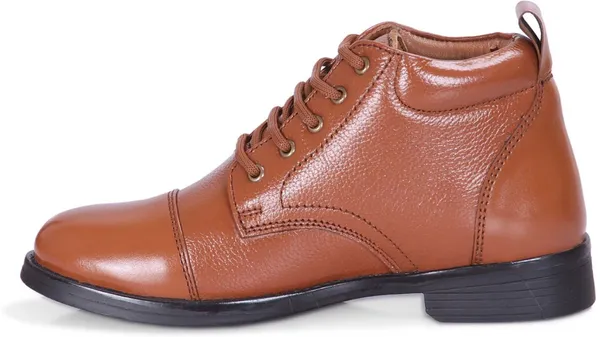Tan_Genuine_Leather_Formal_Lace_Up_Shoes_For_Women