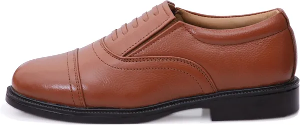 Tan_Genuine_Leather_Formal_Slip_On_Shoes_For_Men