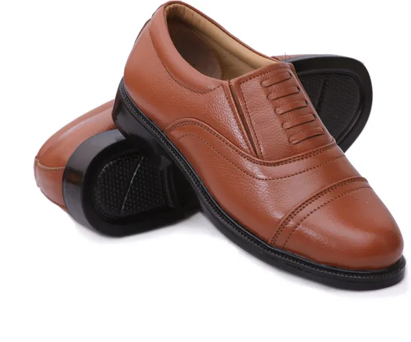 Tan_Genuine_Leather_Formal_Slip_On_Shoes_For_Men