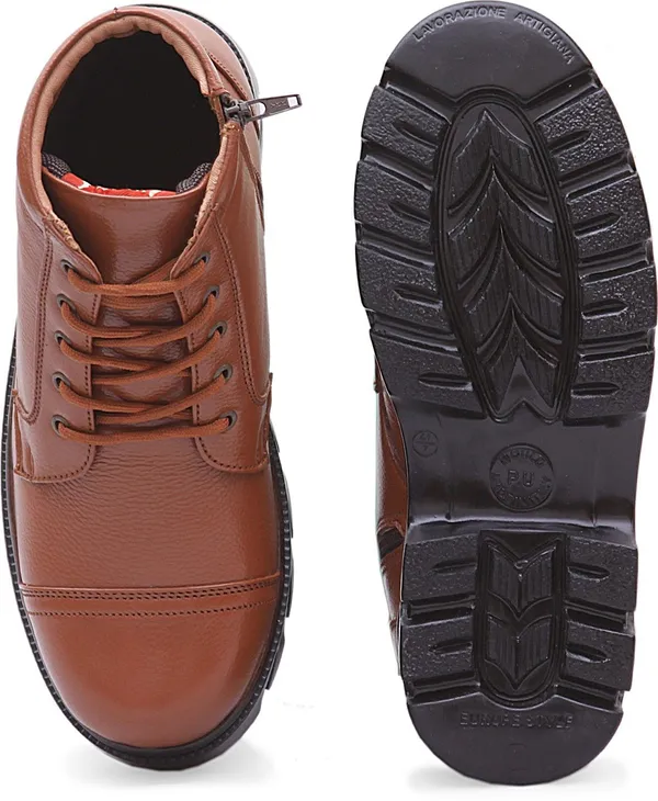 Tan_Leather_Ankle_Chain_Boots_For_Men