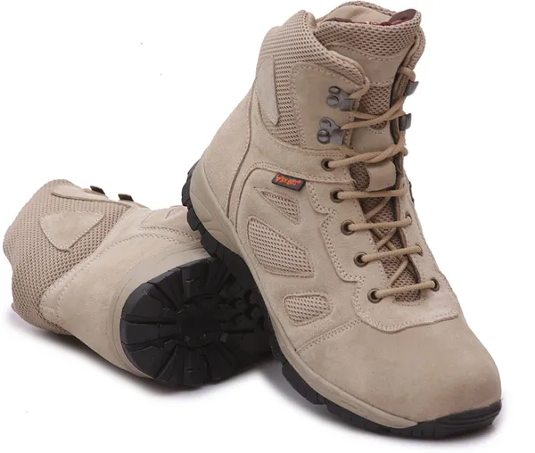 Beige_Genuine_Leather_Commando_Outdoor_Shoes_For_Men