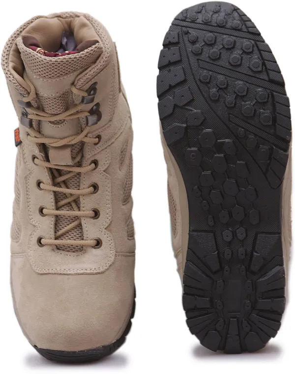 Beige_Genuine_Leather_Commando_Outdoor_Shoes_For_Men