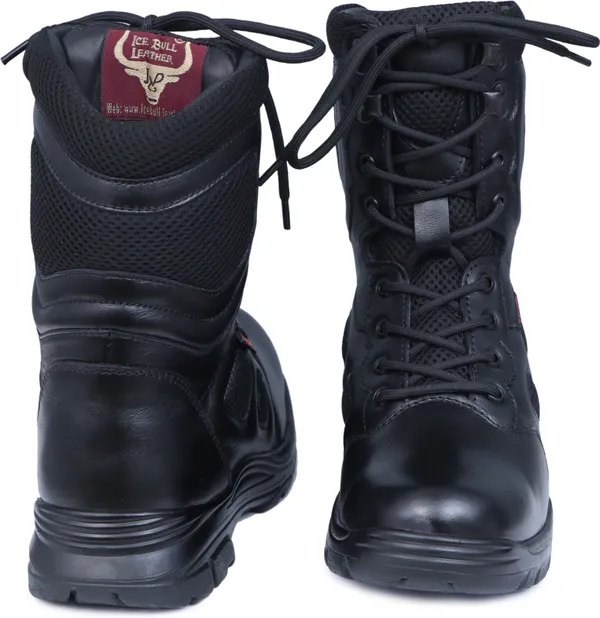 Black_Genuine_Leather_Commando_Boots_For_Men