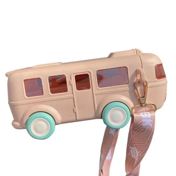 Peach_Bus_Adventure:_500ml_Water_Bottle_with_Straw_-_Stay_Hydrated_in_Style