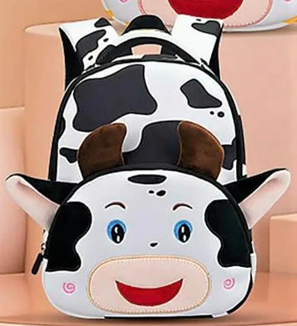 Premium_Quality_3D_Cow_Backpack_For_Kindergarten_Kids