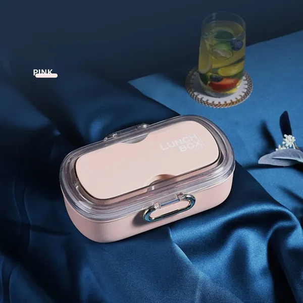 Pink_Lunch_Box_For_All_|_900_mL_Innovative_2_Compartment_|_Leak-Proof,_Reusable,_Freezer_Safe
