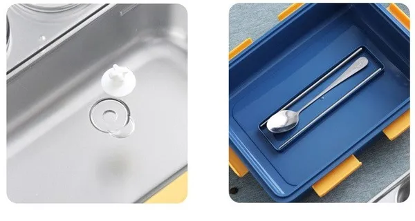 Blue_3-Compartment_Triple_Grid_Insulated_Steel_Lunch_Box_-_750_Ml