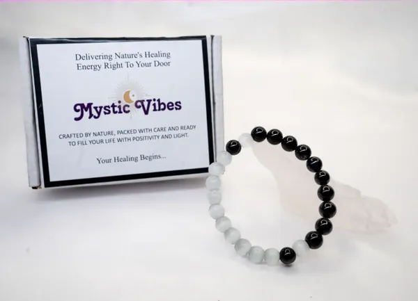 Tourmaline_And_Selenite_Premium_Bracelet_For_Adults