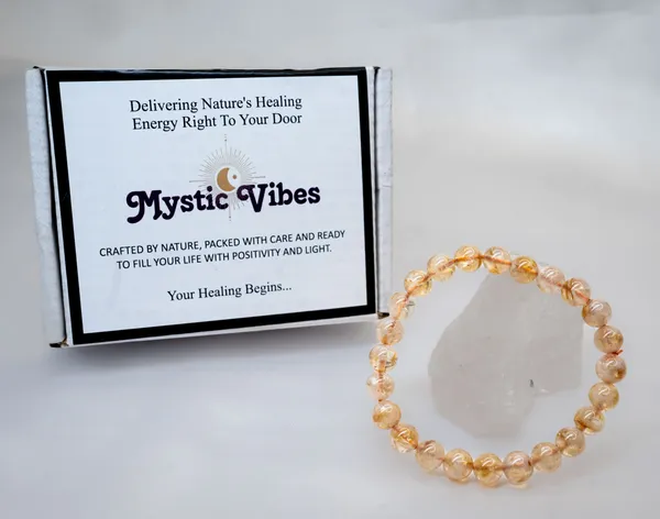 Orange_And_Citrine_Premium_Bracelet_For_Adults