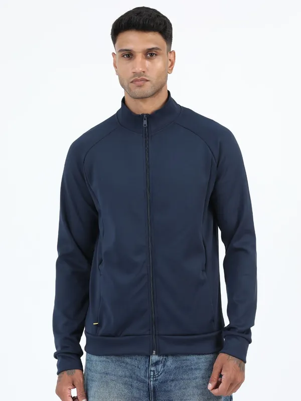 Navy_Blue_Polyester_Zip-Up_Jacket_For_Men_|_Regular_Fit_With_Side_Pockets_|_Cruze_French_Poly_Blend_Theme