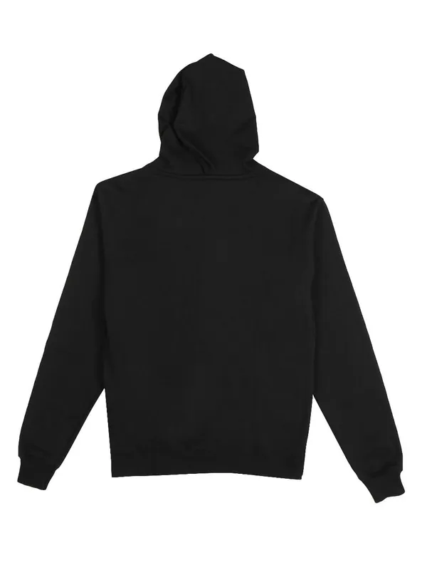 Classic_Black_Cotton_Fleece_Hoodie_Sweatshirt_For_Men