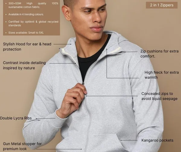Heather_Grey_Cotton_Fleece_Regular_Fit_Full_Sleeves_Hooded_Sweatshirt_For_Men