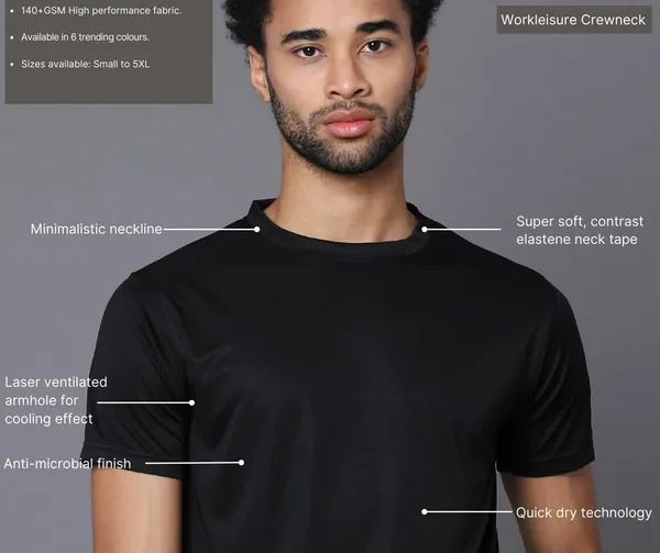 Classic_Black_Polyester_Dri_Fit_Round_Neck_Half_Sleeve_T_Shirt_For_Men