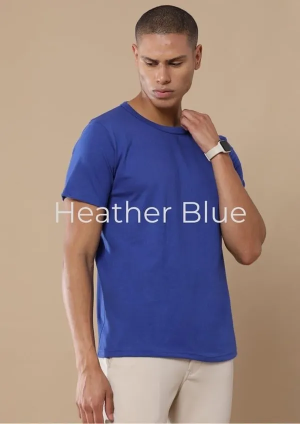 Heather_Blue_Regular_Fit_Round_Neck_Solid_T_Shirt_For_Men