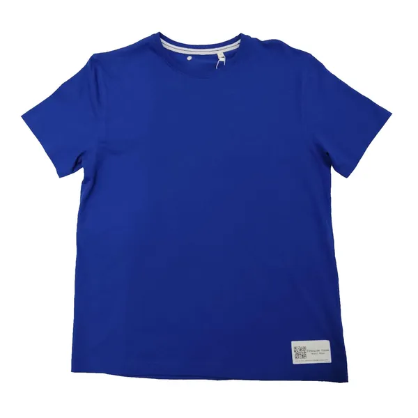 Imperial_Blue_Cotton_Blend_Solid_Round_Neck_Half_Sleeve_T-Shirt_For_Men