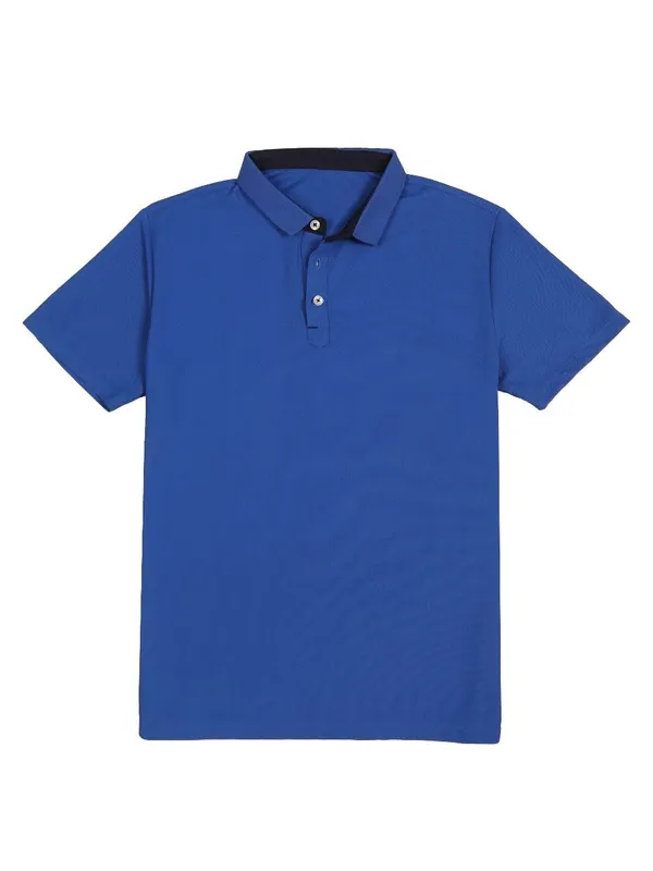 Imperial_Blue_Poly_Cotton_Regular_Fit_Polo_T-Shirt_For_Men