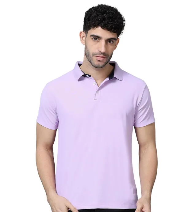Lilac_Poly_Cotton_Regular_Fit_Polo_T-Shirt_For_Men