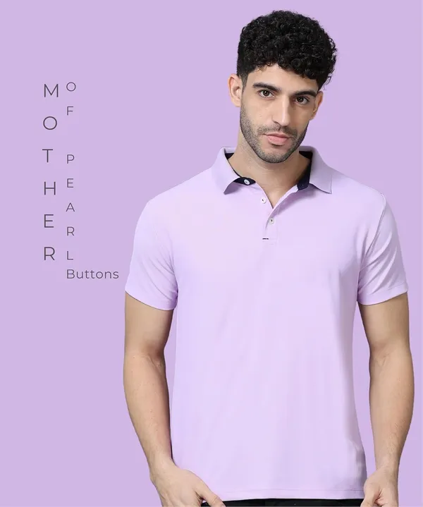 Lilac_Poly_Cotton_Regular_Fit_Polo_T-Shirt_For_Men